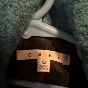 CAbi Turquoise Outerwear